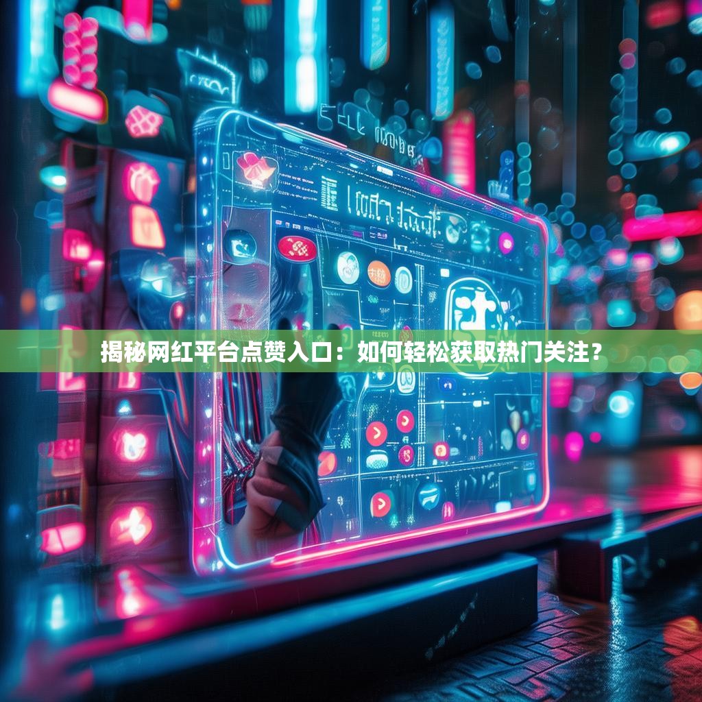 揭秘网红平台点赞入口:如何轻松获取热门关注?