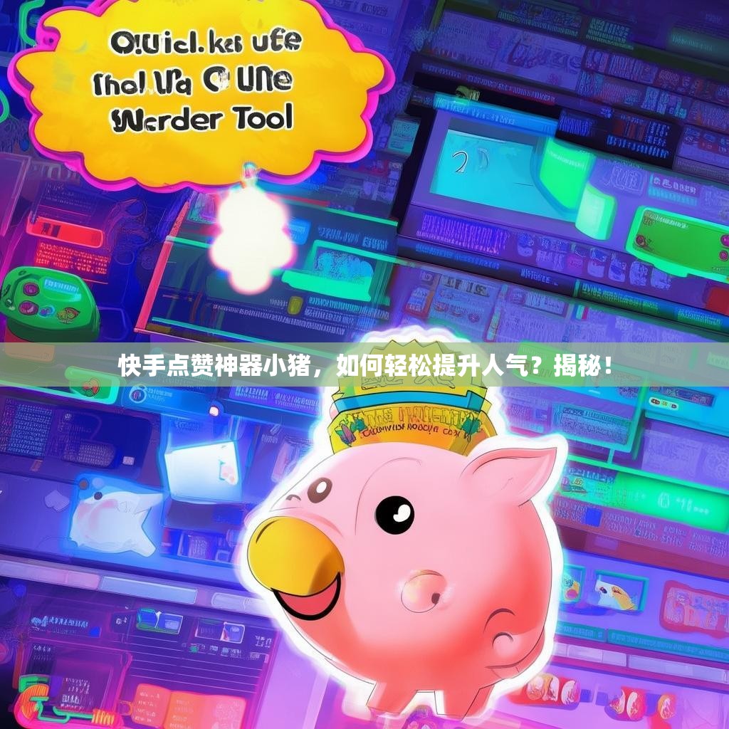 详细阅读:快手点赞神器小猪,如何轻松提升人气?揭秘! 快手点赞神器小猪,如何轻松提升人气?揭秘!
