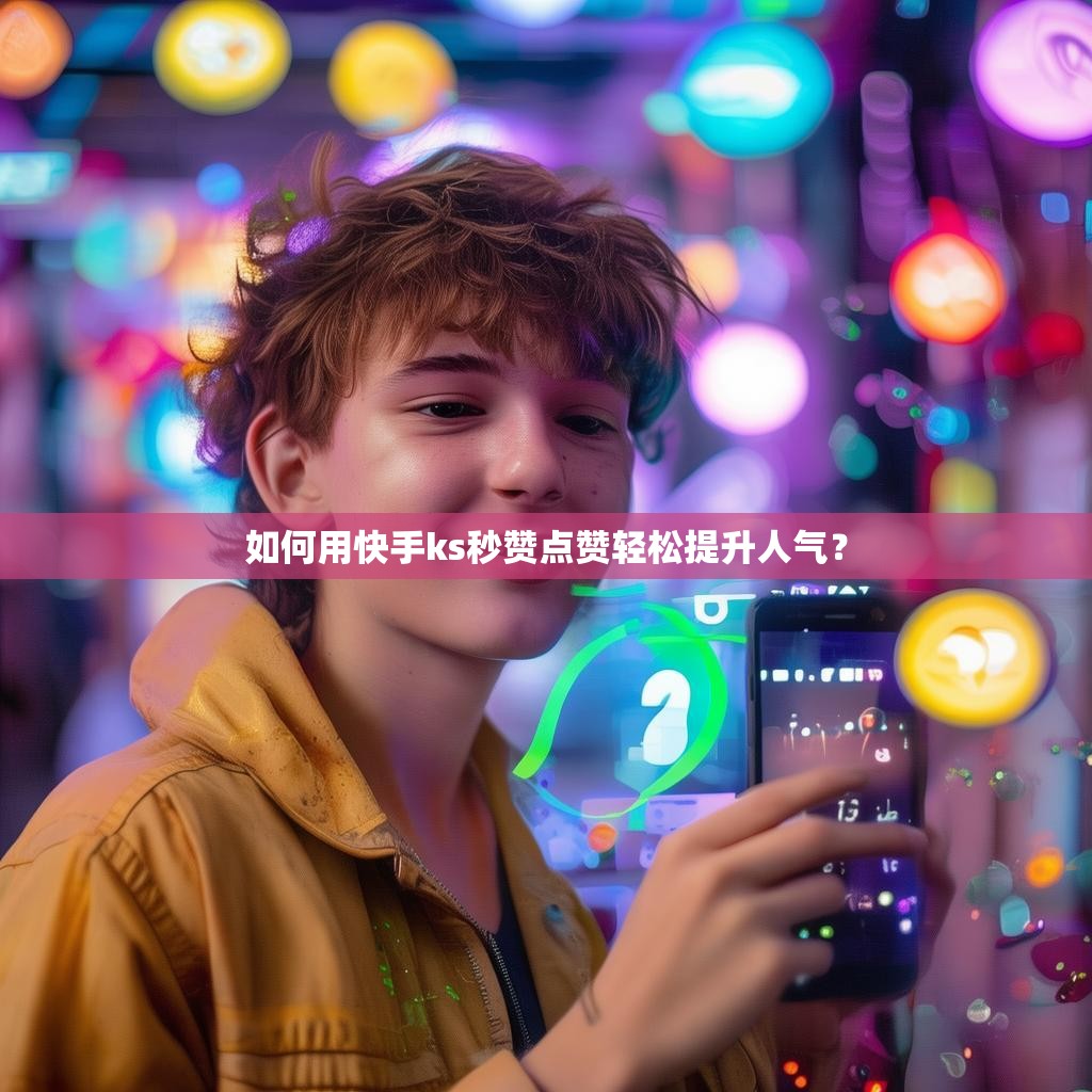 如何用快手ks秒赞点赞轻松提升人气？