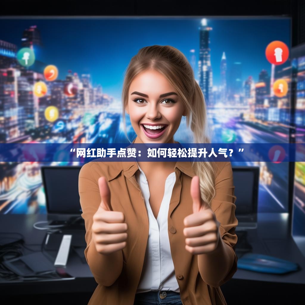 “网红助手点赞：如何轻松提升人气？”