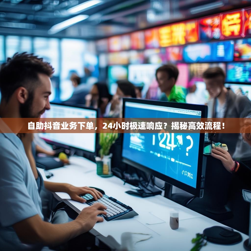 自助抖音业务下单,24小时极速响应?揭秘高效流程!