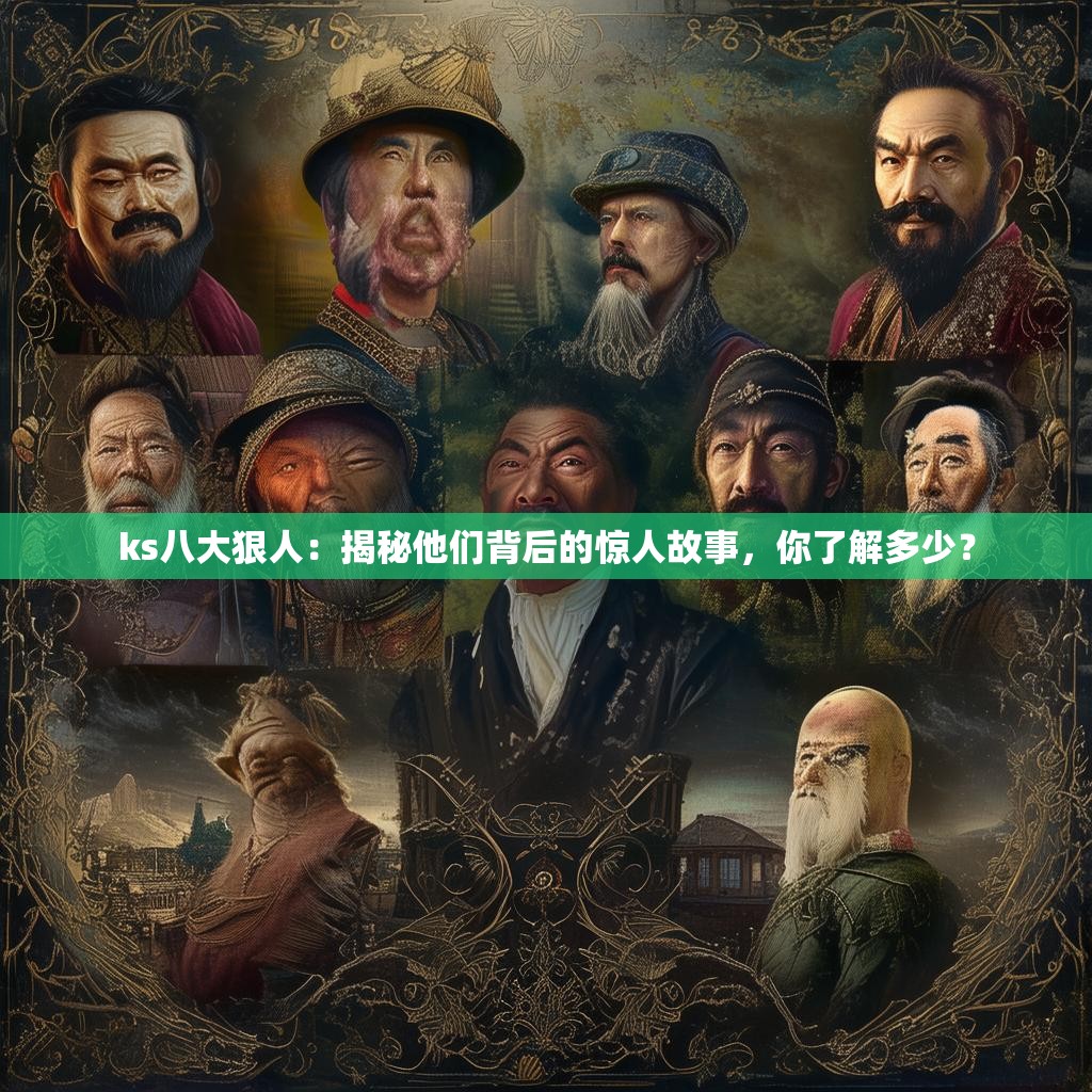 ks八大狠人：揭秘他们背后的惊人故事，你了解多少？