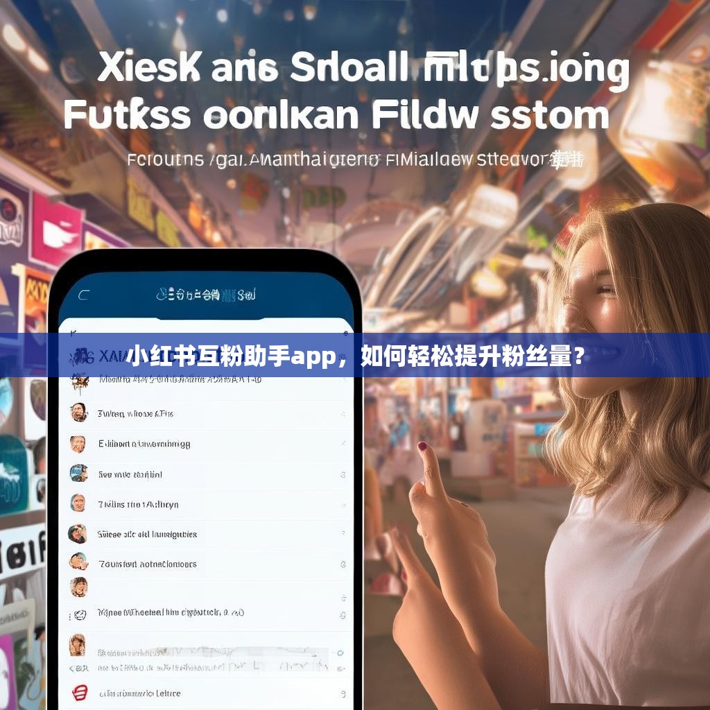 小红书<strong><mark>互粉助手app，如何轻松提升粉丝量？</mark></strong>