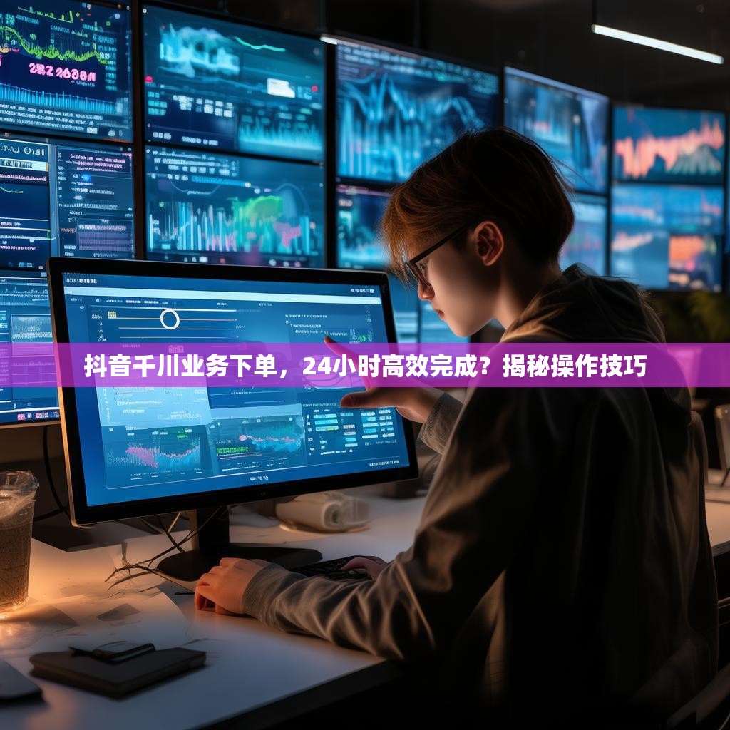 抖音千川业务下单，24小时高效完成？揭秘操作技巧