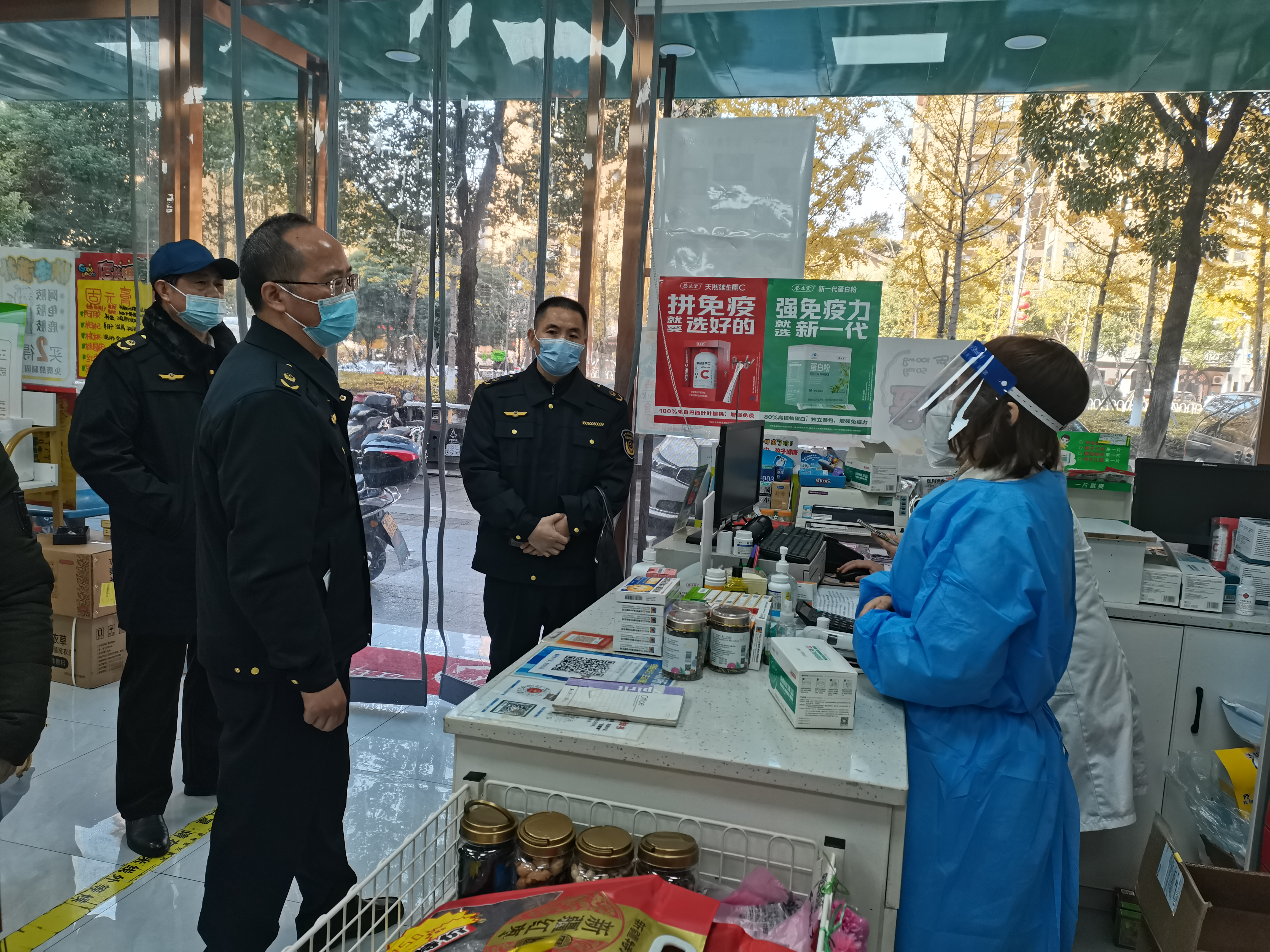 湘潭市市场监管局全面检查，维护防疫药品及涉疫物资市场秩序