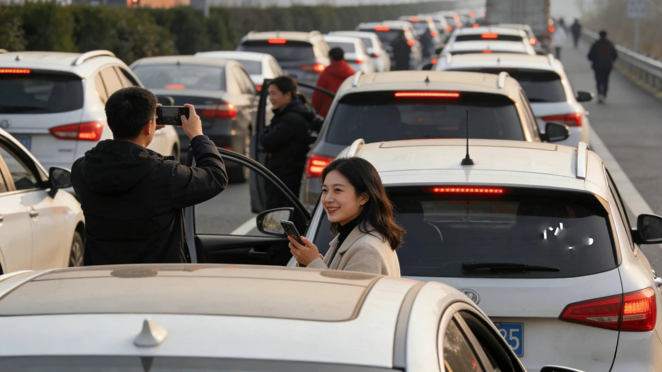 春节高速返程高峰状况多,新能源车主电量焦虑凸显